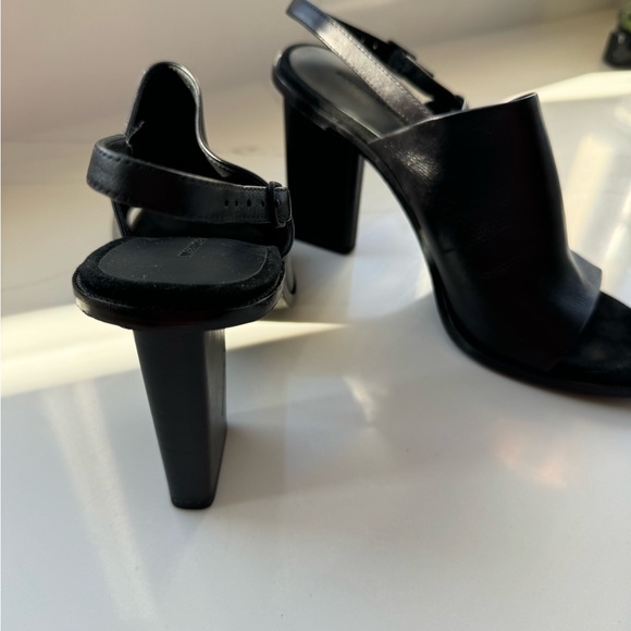 Alexander Wang 🕶 Women’s Slingback Peep Toe High Heel Sandals size 40.5 (US 10) - Picture 8 of 8